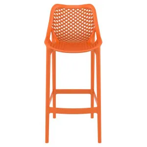 Siesta Air Commercial Grade Indoor / Outdoor Bar Stool, Orange by Siesta, a Bar Stools for sale on Style Sourcebook