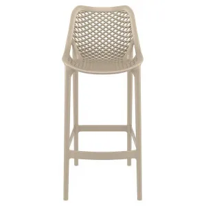 Siesta Air Commercial Grade Indoor / Outdoor Bar Stool, Taupe by Siesta, a Bar Stools for sale on Style Sourcebook