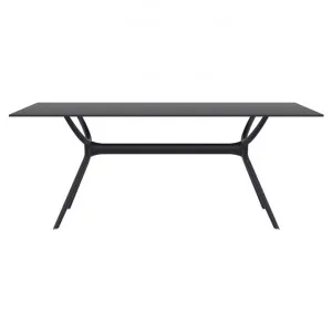 Siesta Air Commercial Grade Indoor / Outdoor Dining Table, 180cm, Black by Siesta, a Dining Tables for sale on Style Sourcebook