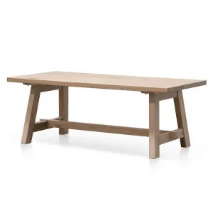 Murillo 1.2m Wooden Coffee Table - Washed Natural by Interior Secrets - AfterPay Available by Interior Secrets, a Coffee Table for sale on Style Sourcebook