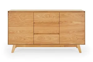 Otis Modern Wooden Sideboard, Scandi-Style, Natural Oak, by Lounge Lovers by Lounge Lovers, a Sideboards, Buffets & Trolleys for sale on Style Sourcebook