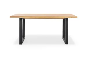 Bronte Natural 150cm Coastal Dining Table Solid American Timber Oak, by Lounge Lovers by Lounge Lovers, a Dining Tables for sale on Style Sourcebook