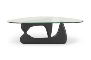 Tokyo Mid Century Coffee Table, Replica Noguchi Design, Black, by Lounge Lovers by Lounge Lovers, a Coffee Table for sale on Style Sourcebook