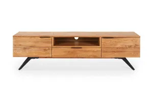 Kingston Modern TV Unit, Solid Oak, by Lounge Lovers by Lounge Lovers, a Entertainment Units & TV Stands for sale on Style Sourcebook