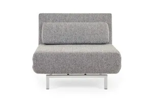 Divano Modern Armchair Sofa Bed, Oswald Grey Fabric, by Lounge Lovers by Lounge Lovers, a Sofa Beds for sale on Style Sourcebook