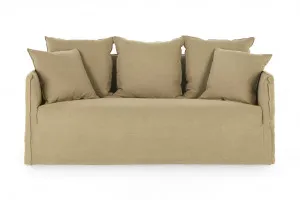 Bronte Coastal 2 Seat Sofa, Green Fabric, by Lounge Lovers by Lounge Lovers, a Sofas for sale on Style Sourcebook