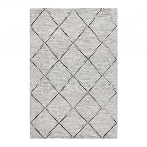 Maison Jasmin Rug 190x280cm in Black/Off White by OzDesignFurniture, a Contemporary Rugs for sale on Style Sourcebook