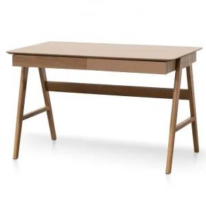 Zeno 1.2m Wooden Office Desk - Natural by Interior Secrets - AfterPay Available by Interior Secrets, a Desks for sale on Style Sourcebook