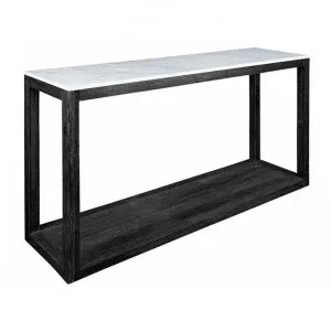Denver Aveyron Marble Topped Timber Console Table, 150cm by Florabelle, a Console Table for sale on Style Sourcebook