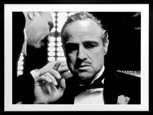 Don Corleone Framed Art Print by Urban Road, a Prints for sale on Style Sourcebook