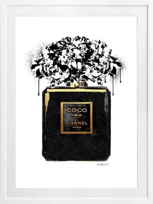 Coco Noir Framed Art Print by Urban Road, a Prints for sale on Style Sourcebook