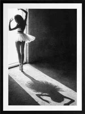 Backyard Ballet Framed Art Print by Urban Road, a Prints for sale on Style Sourcebook