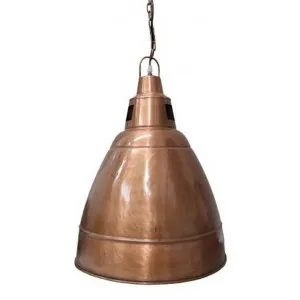 Alexia Iron Pendant Light, Copper by Provencal Treasures, a Pendant Lighting for sale on Style Sourcebook