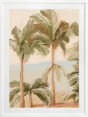 Tropical Sunset I Framed Art Print by Urban Road, a Prints for sale on Style Sourcebook