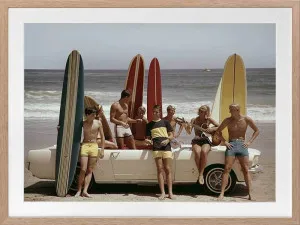 Summer Beach Ride II Framed Art Print by Urban Road, a Prints for sale on Style Sourcebook