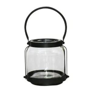 Cesseville Glass Cabin Lantern, Small by Provencal Treasures, a Lanterns for sale on Style Sourcebook