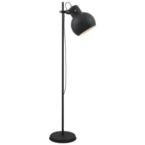 Mento Metal Floor Lamp, Black by Telbix, a Floor Lamps for sale on Style Sourcebook