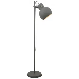 Mento Metal Floor Lamp, Grey by Telbix, a Floor Lamps for sale on Style Sourcebook