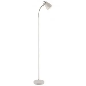 Nova Metal Floor Lamp, White by Telbix, a Floor Lamps for sale on Style Sourcebook