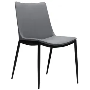 Mia Faux Leather Dining Chair, Grey by Ingram Designer, a Dining Chairs for sale on Style Sourcebook