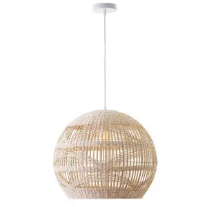 Adasha Rattan Pendant Light, Large by Lexi Lighting, a Pendant Lighting for sale on Style Sourcebook