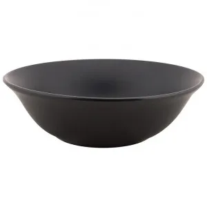 VTWonen Michallon Porcelain Round Bowl, 15cm, Matt Black by vtwonen, a Bowls for sale on Style Sourcebook