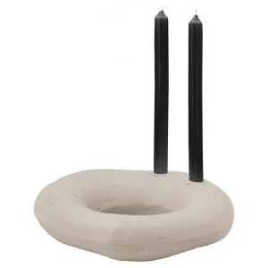 VTWonen Ecomix Recycled Paper Candle Holder, Large, Sand by vtwonen, a Candle Holders for sale on Style Sourcebook