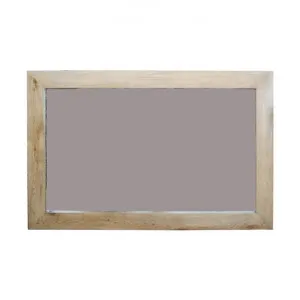 Roanne Oak Timber Frame Wall Mirror, 140cm, Antique Natural by Montego, a Mirrors for sale on Style Sourcebook