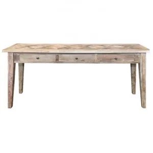 Casablanca Reclaimed Elm Timber Hall Table, 180cm by Montego, a Console Table for sale on Style Sourcebook