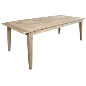 Auberge Reclaimed Elm Timber Dining Table, 180cm, Natural by Montego, a Dining Tables for sale on Style Sourcebook