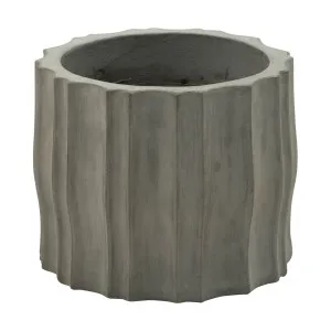 Flinders Pot Small 29 x 24cm in Grey by OzDesignFurniture, a Baskets, Pots & Window Boxes for sale on Style Sourcebook