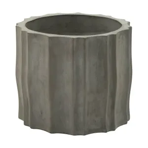 Flinders Pot Medium 42 x 36cm in Grey by OzDesignFurniture, a Outdoor Furniture for sale on Style Sourcebook