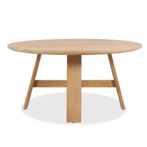 Hasmark Teak Timber Outdoor Round Dining Table, 150cm by Ambience Interiors, a Tables for sale on Style Sourcebook