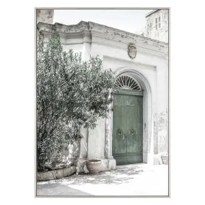 Green Doors Box Framed Canvas in 102 x 142cm by OzDesignFurniture, a Prints for sale on Style Sourcebook