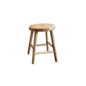 Lavialle Oak Timber Table Stool, Natural by Montego, a Bar Stools for sale on Style Sourcebook