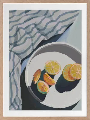 Orange You Glad Framed Art Print by Urban Road, a Prints for sale on Style Sourcebook