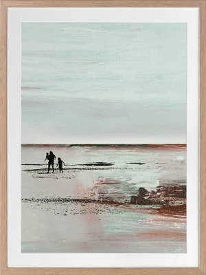 Beach Walk 2 Framed Art Print by Urban Road, a Prints for sale on Style Sourcebook