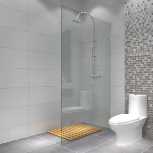 Tena Fixed Panel Shower Screen - 900mm Wide by Cob & Pen, a Shower Screens & Enclosures for sale on Style Sourcebook