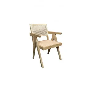 Maron Timber & Rattan Carver Dining Chair, Natural by Montego, a Dining Chairs for sale on Style Sourcebook