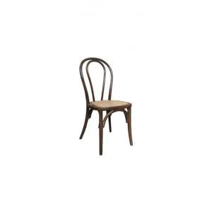 Maillet Stackable Bentwood Dining Chair, Rattan Seat, Walnut by Montego, a Dining Chairs for sale on Style Sourcebook
