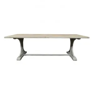 Ladaux Reclaimed Elm Timber Dining Table, 200cm by Montego, a Dining Tables for sale on Style Sourcebook