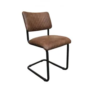 Castine Fabric & Metal Dining Chair, Tan by Montego, a Dining Chairs for sale on Style Sourcebook