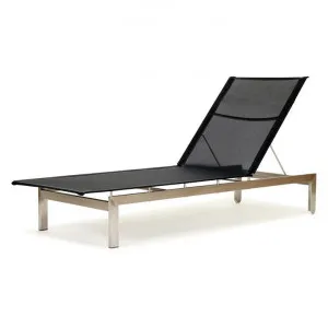 Tanya Stainless Steel Outdoor Sun Lounger by Ambience Interiors, a Outdoor Sunbeds & Daybeds for sale on Style Sourcebook
