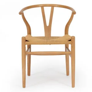 Hanx Replica Hans Wegner Wishbone Chair, Natural / Tan by Ambience Interiors, a Dining Chairs for sale on Style Sourcebook