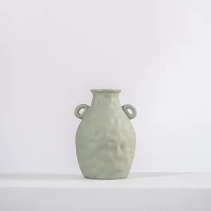 Ceramic Vase - Sweetpea - Sage Grey by Ivory & Deene, a Decor for sale on Style Sourcebook