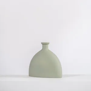 Ceramic Vase - Peony - Sage Grey by Ivory & Deene, a Decor for sale on Style Sourcebook