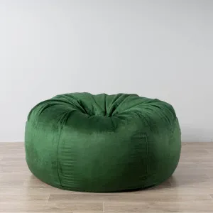 Pierre Fur Bean Bag - Emerald Green by Ivory & Deene, a Bean Bags for sale on Style Sourcebook