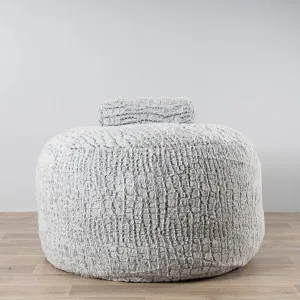Grand Bean Bag - Cashmere - Sensory Foam Filling Included by Ivory & Deene, a Bean Bags for sale on Style Sourcebook