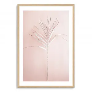 Blush Boho Palm Leaf Art Print by The Paper Tree, a Prints for sale on Style Sourcebook