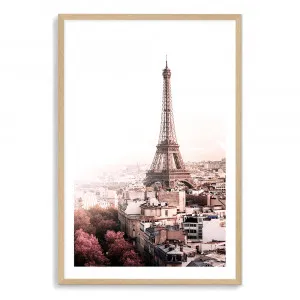 City Of Paris Eiffel Tower Art Print by The Paper Tree, a Prints for sale on Style Sourcebook